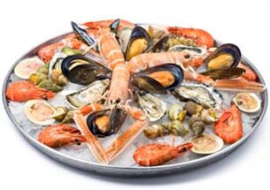 fruits de mer pour le pouvoir